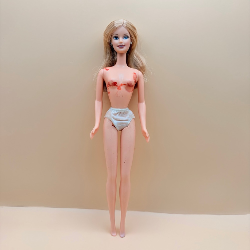 Barbie 2002 Collector Edition Doll Blonde Blue Eyes for Restoration‎